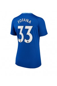 Fotbalové Dres Chelsea Wesley Fofana #33 Dámské Domácí Oblečení 2022-23 Krátký Rukáv
